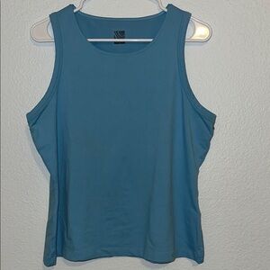 Title nine Cornflower Blue Fitted Sleeveless Tank Top - Size XL